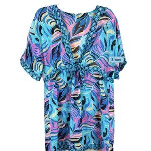 ANNE COLE Swim Coverup Dress Sheer Lightweight XS